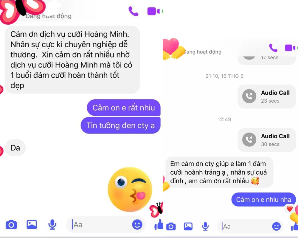 đánh giá của khách hàng sau khi thuê dịch vụ đóng giả cưới hỏi - www.chothuechure.vn