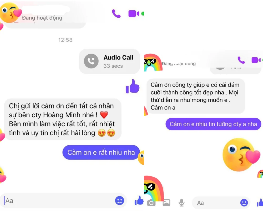 đánh giá của khách hàng sau khi thuê dịch vụ đóng giả cưới hỏi - www.chothuechure.vn